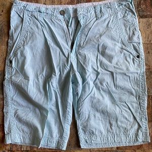 Buckle Black Standard Straight Shorts